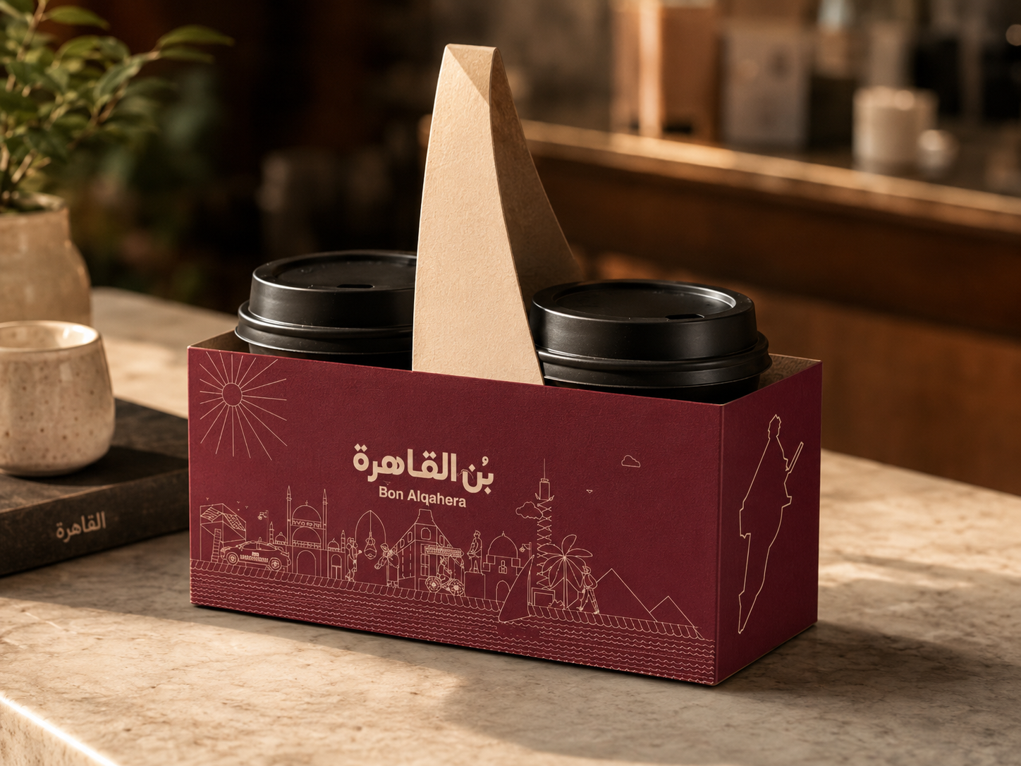 حامل أكواب خمري